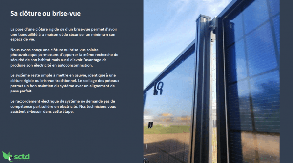Kit Solaire Autoconsommation Clôture solaire – Image 7