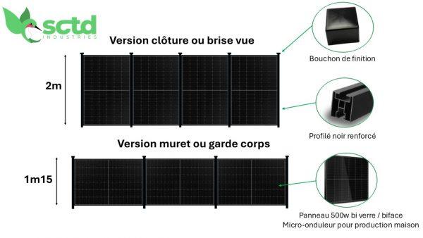 Kit Solaire Autoconsommation Clôture solaire – Image 12